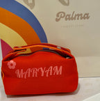 Canvas pouch- orange