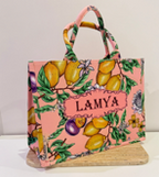 canvas tote bag set