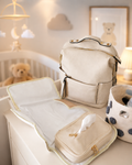 Diaper Stroller Backpack Set – Neutral Beige