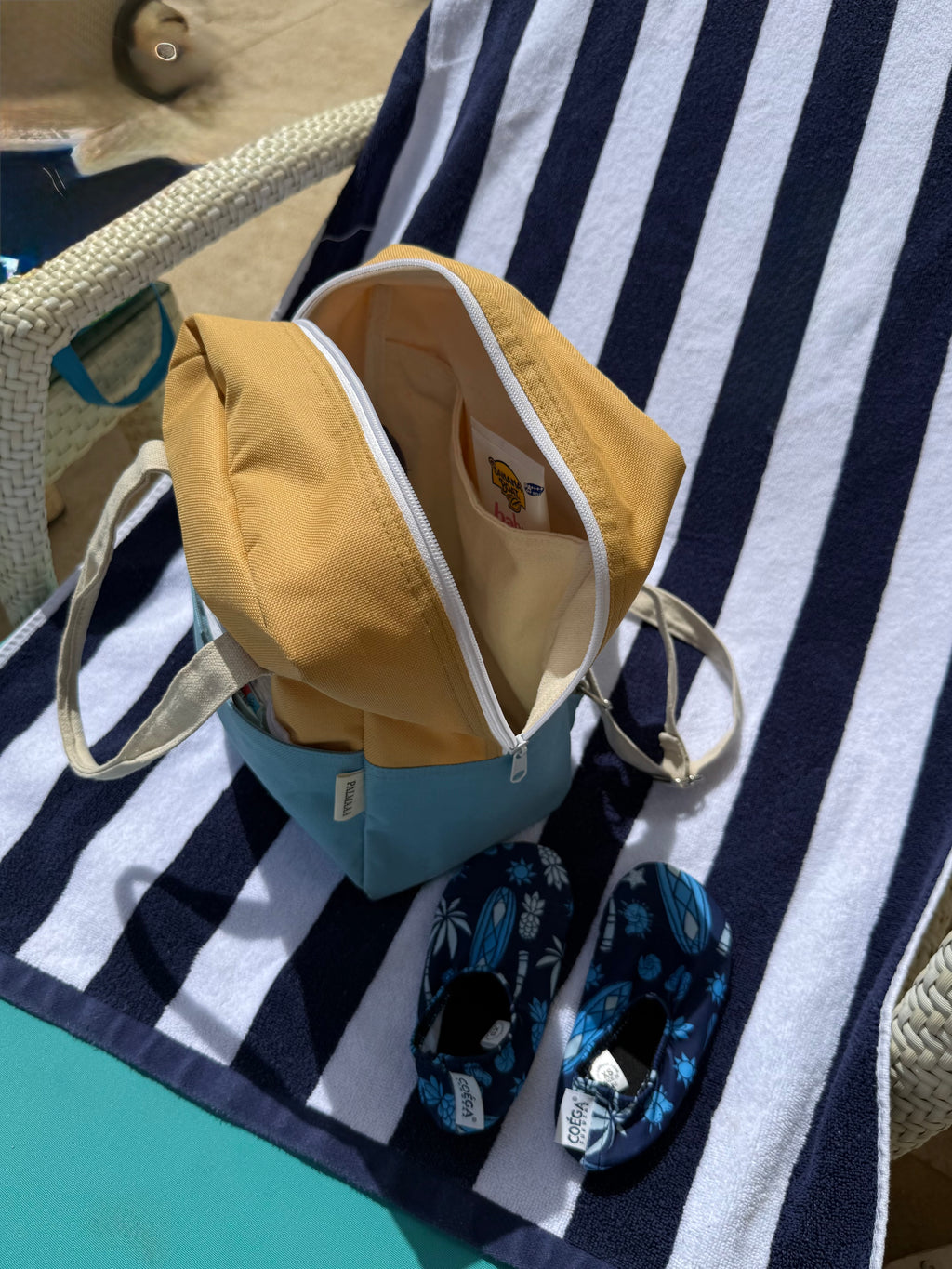 Kids two tone waterproof bag