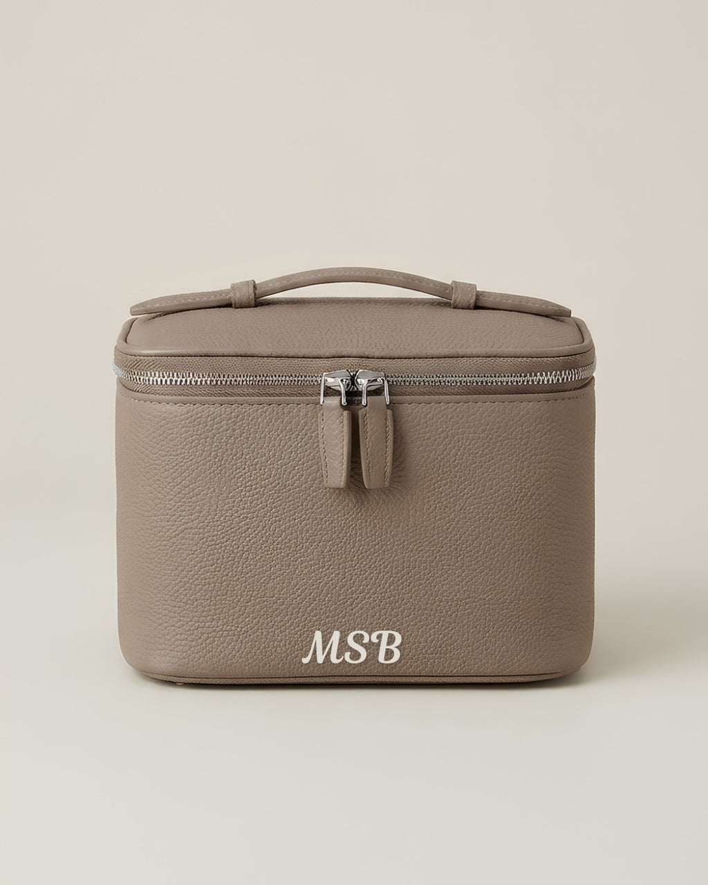 Makeup bag with dividers