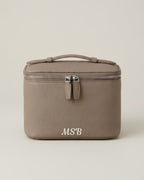 Makeup bag with dividers