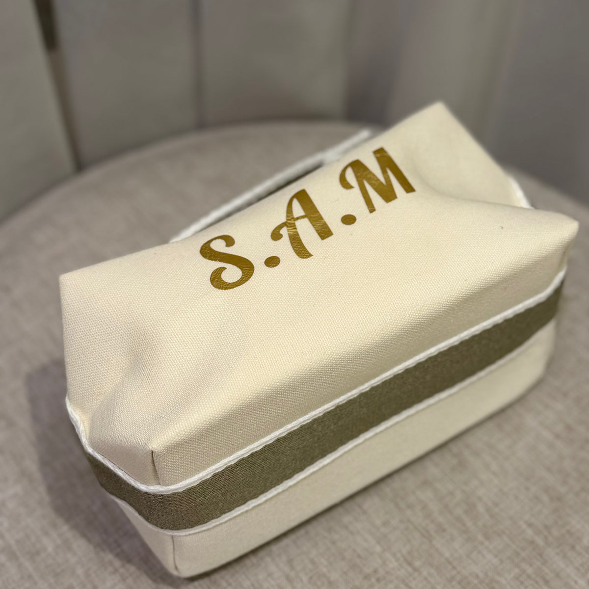 Canvas Pouch -Beige