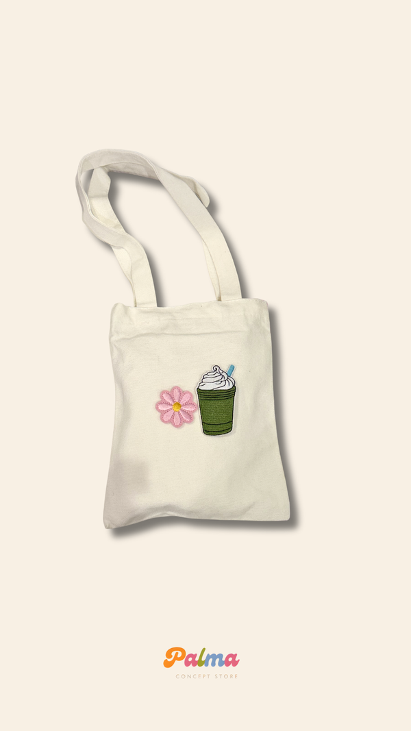Matcha tote bag