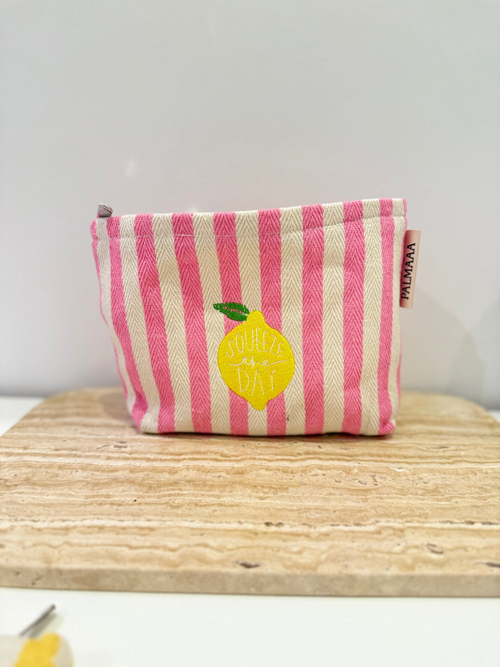 Pink pouch