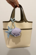 Leather charm- Starfish & Seashell 🐚