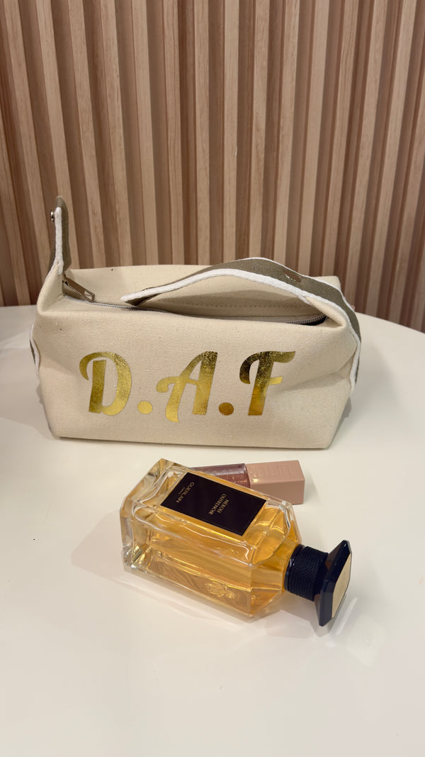 Canvas Pouch -Beige