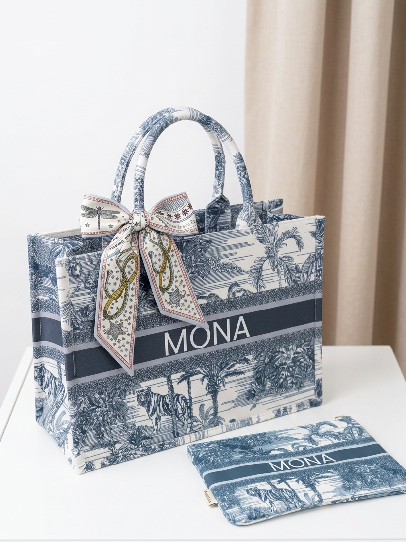 Luxury Canvas Set- Navy Blue safari