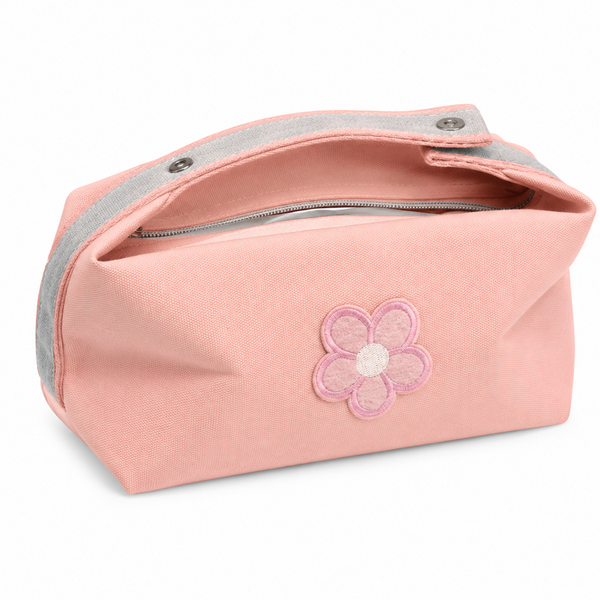 Canvas pouch- Flower