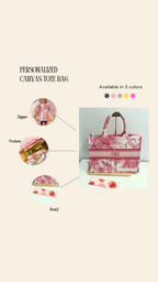 Luxury Canvas Set- Pink safari