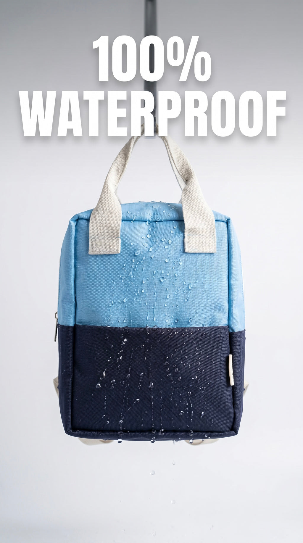 Kids two tone waterproof bag