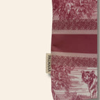 Canvas clutch- Pink Safari