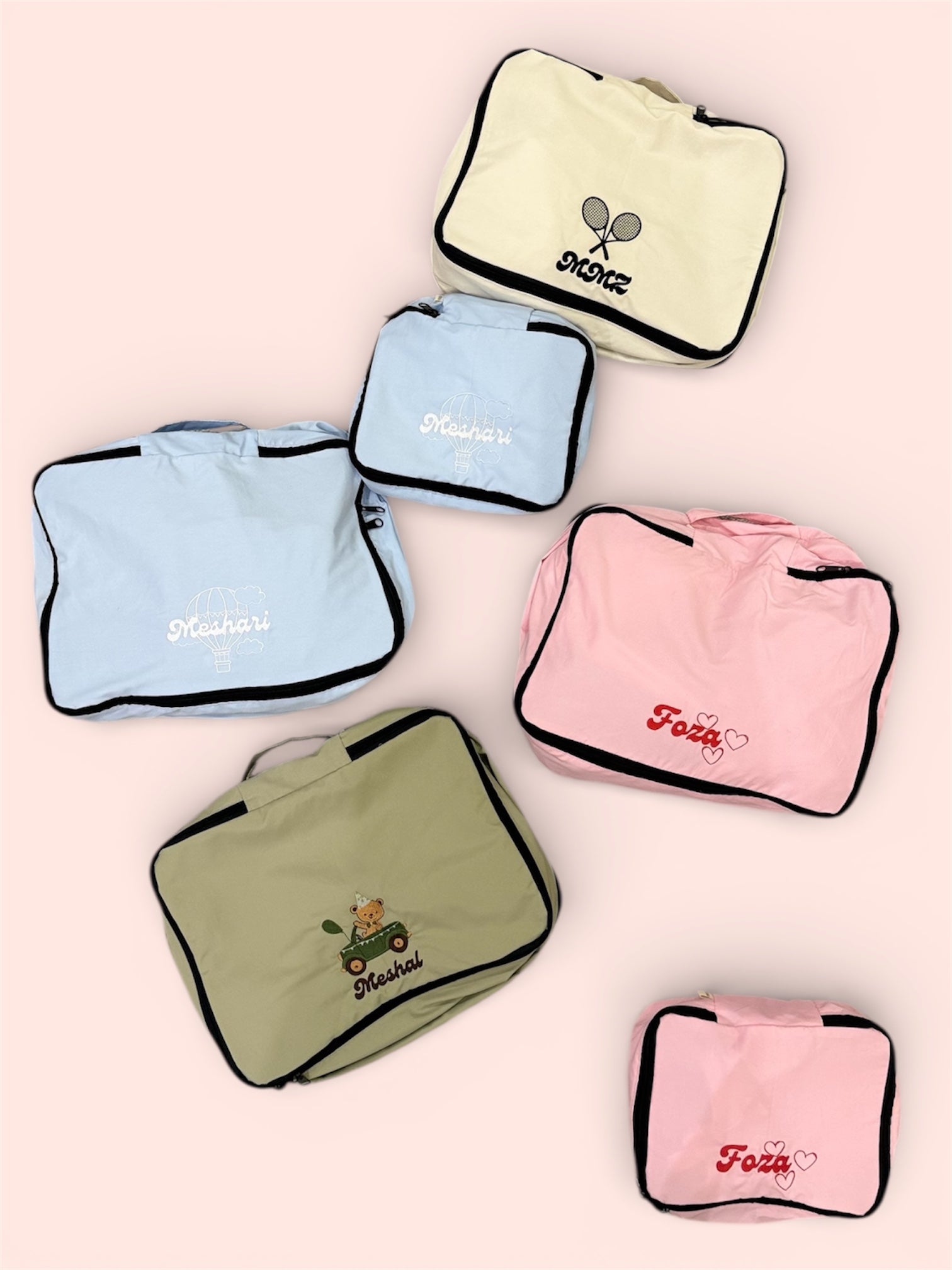 Packing cubes, travel bag, storage bag